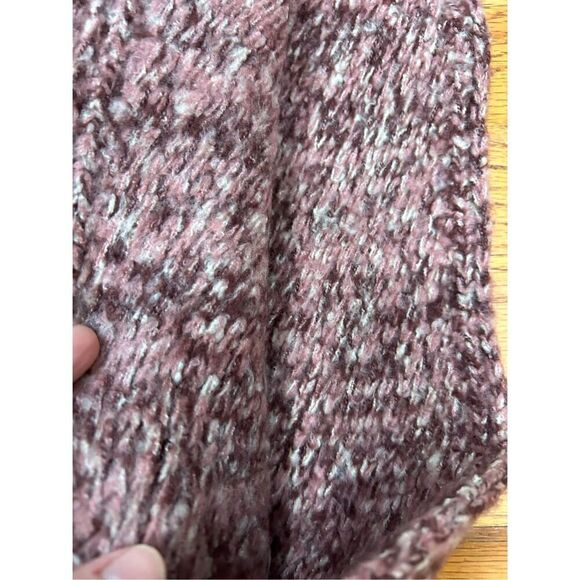 Frye & Co Space Dyed Infinity Cold Weather Scarf Wrap, neck warmer. Bark color, - Picture 5 of 8